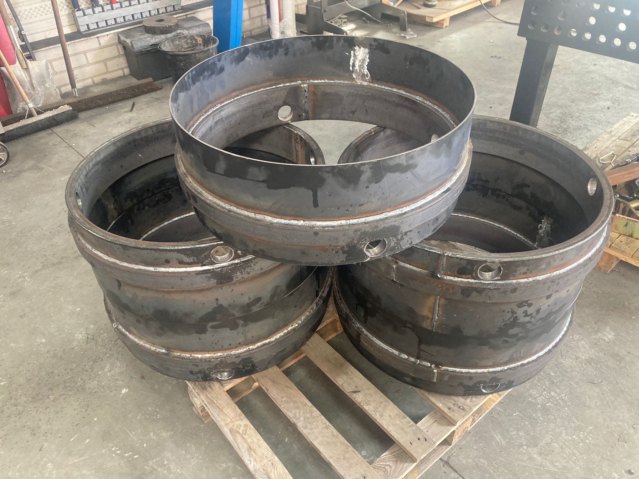 Steel Pipe Cutting Ring for Coated Pipe Protection (ø 711 mm) - HDD ...